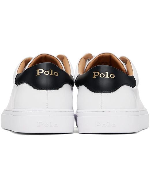 Polo Ralph Lauren Black Jermain Ii Sneakers for men