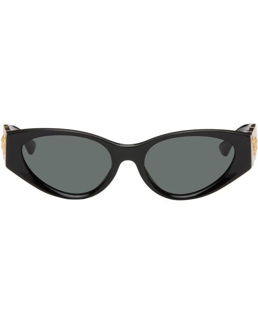 Versace Gray Medusa Legend Cat-Eye Sunglasses