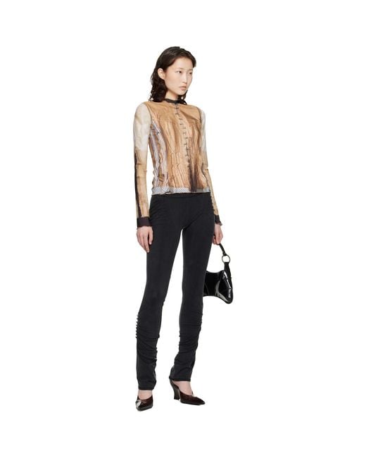 KNWLS Black Leia Trousers