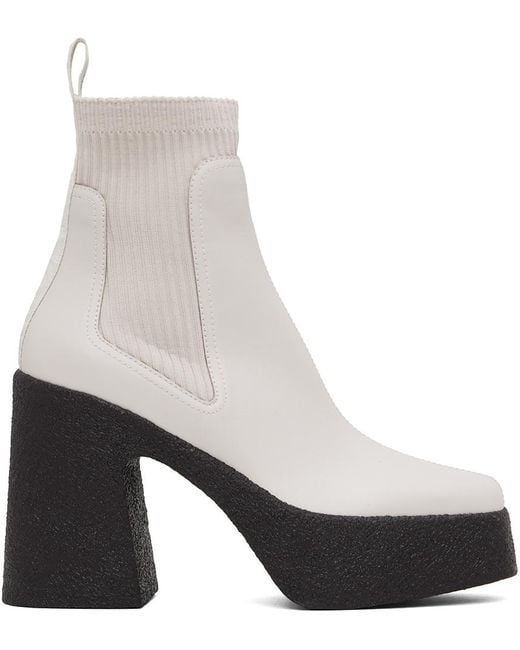 Stella McCartney Black Skyla Heeled Sock Boots