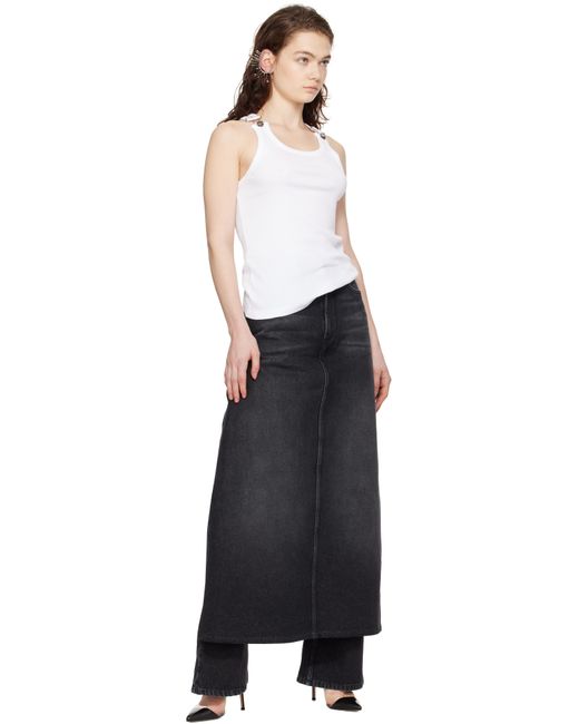 Jean Paul Gaultier シルバー The Spike イヤカフ White