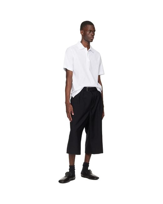 Dries Van Noten Black Leather Mule Slip-On Loafers for men