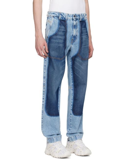 DIESEL Blue D-p-5-d Jeans for men