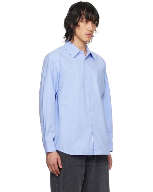 Eytys Blue Otis Shirt for men