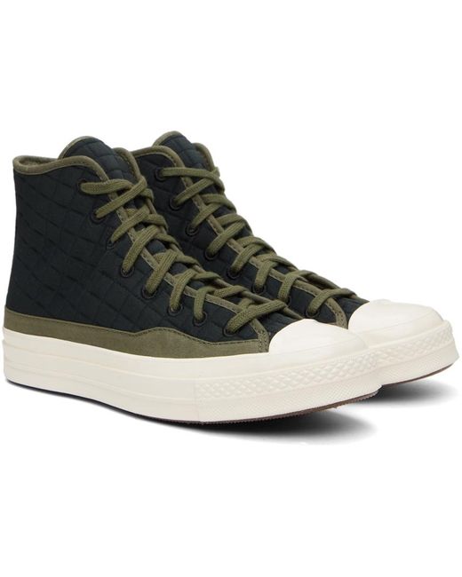 Converse Black & Green Chuck 70 Sneakers for men