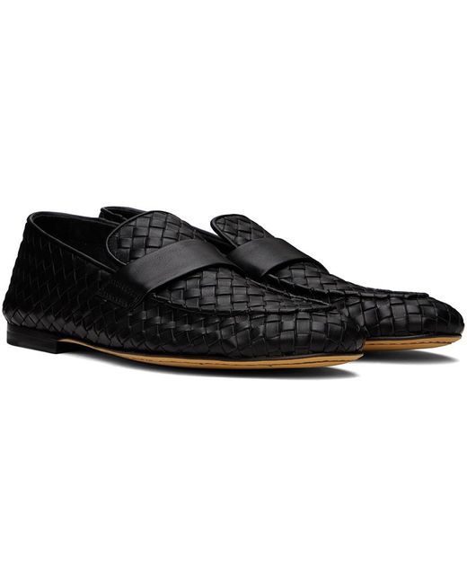 Officine Creative Black Airto 011 Loafers for men