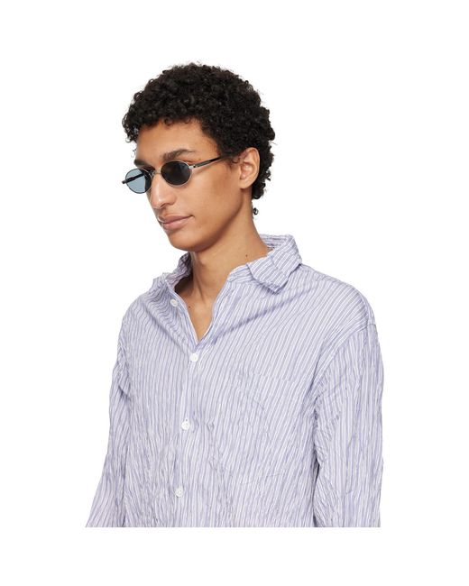 Bottega Veneta Black Ribbon Sunglasses for men