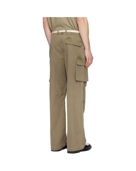 Our Legacy Natural Khaki Mount Cargo Pants for men