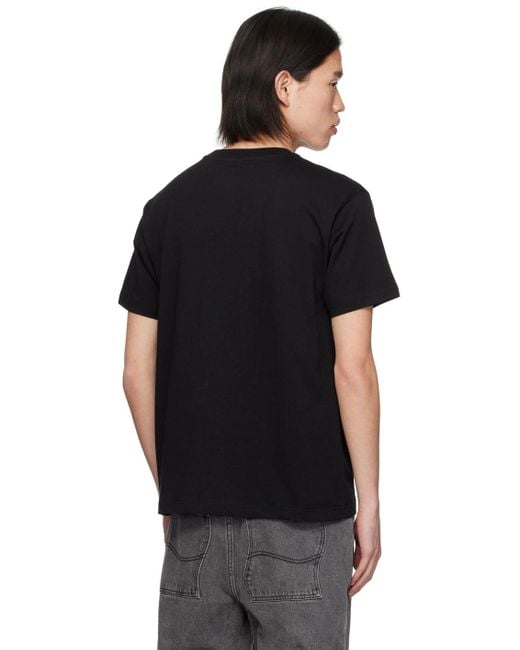 Dime Black Collage T-Shirt for men