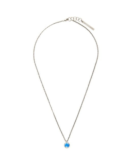 Dries Van Noten Metallic Curb Necklace for men