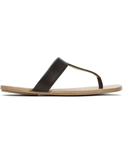 Marsèll Brown Sottile Sandals for men