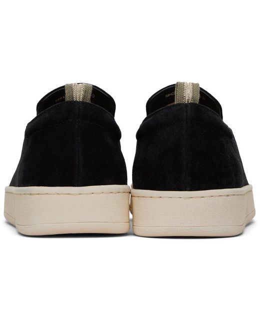 Officine Creative Black Once 001 Sneakers for men