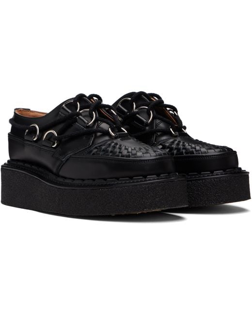 George Cox Black D-Ring Tie Skipton Derbys