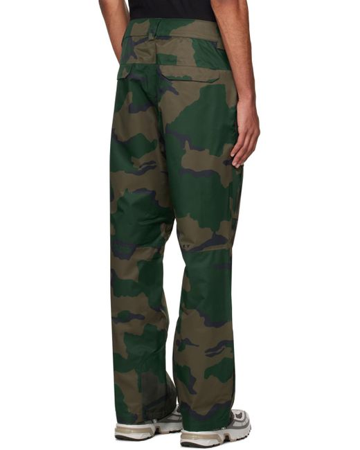 Oakley Green Khaki Divisional Cargo Shell Pants for men