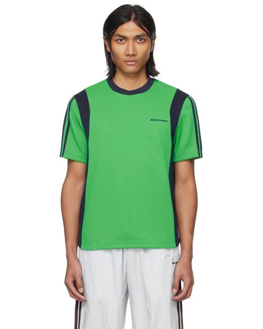 Wales Bonner Green Adidas Originals Edition Football T-shirt for men