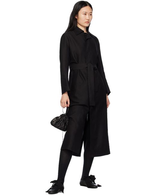 Sac drapé noir à fermoir bisou et à fronces - discord Yohji Yamamoto en coloris Black