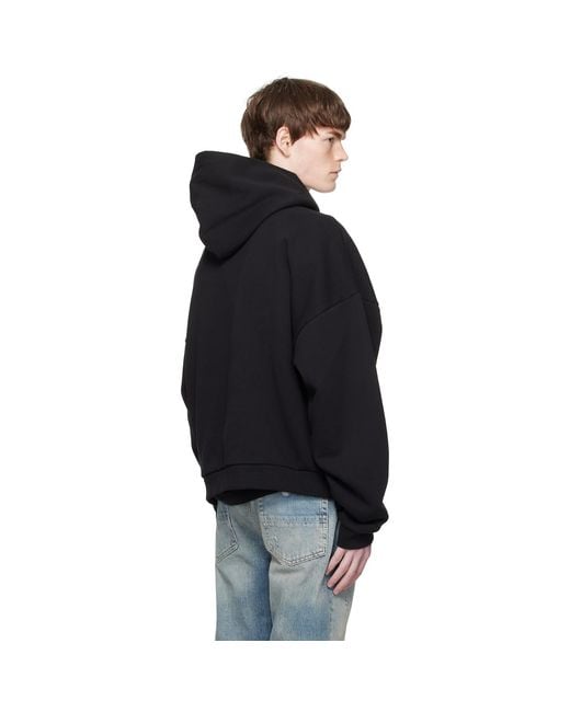 Stolen Girlfriends Club Black Stolen Razor Hoodie for men