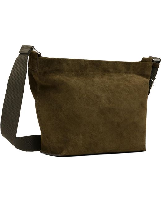 A.P.C. Green Khaki Maiko Satchel for men