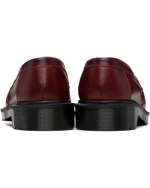Dr. Martens Red Delapre 'Made for men