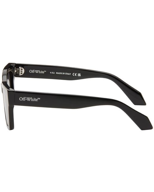 Off-White c/o Virgil Abloh Black Midland Sunglasses for men
