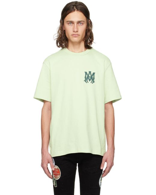 T-shirt vert à logo Amiri pour homme en coloris Green
