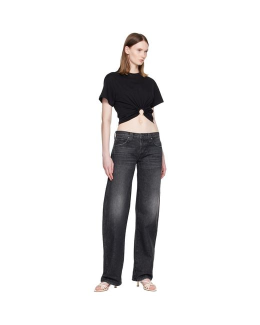 Rabanne Black Piercing T-Shirt