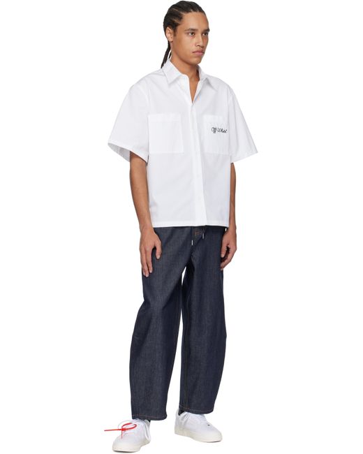 Baskets Basses Animation Blanches À Semelle En Caoutchouc Vulcanisé Off-White c/o Virgil Abloh pour homme en coloris Black