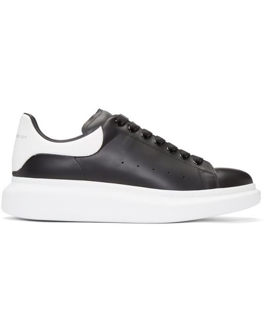 Lyst - Alexander mcqueen Black And White Oversized Sneakers in Black ...