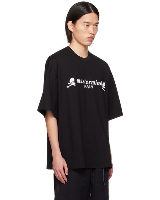 メンズ Mastermind Japan 3d Skull Tシャツ Black