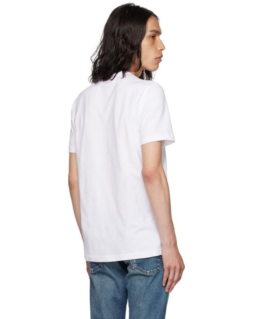 Belstaff White Patch T-shirt for men