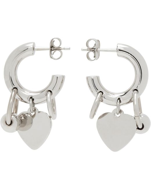 Justine Clenquet Metallic Kiki Earrings
