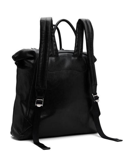 Vivienne Westwood Black Bobby Large Backpack for men