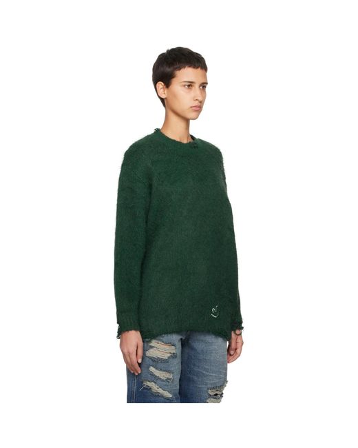Pull Rous Vert Adererror en coloris Green