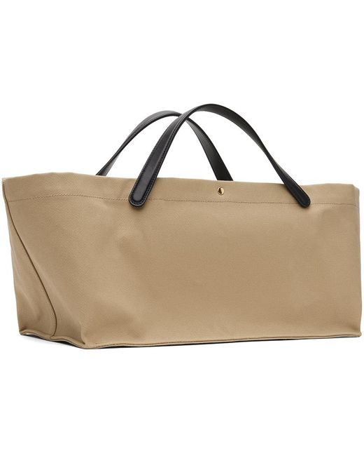 送料関税込み★THE ROW★XL Idaho コットン製バッグ The Row XL Idaho Bag in Cotton | REVERSIBLE