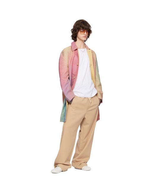 Sanderlak Multicolor Maharam Edition Coat for men