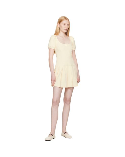 Sandy Liang Black Camden Minidress