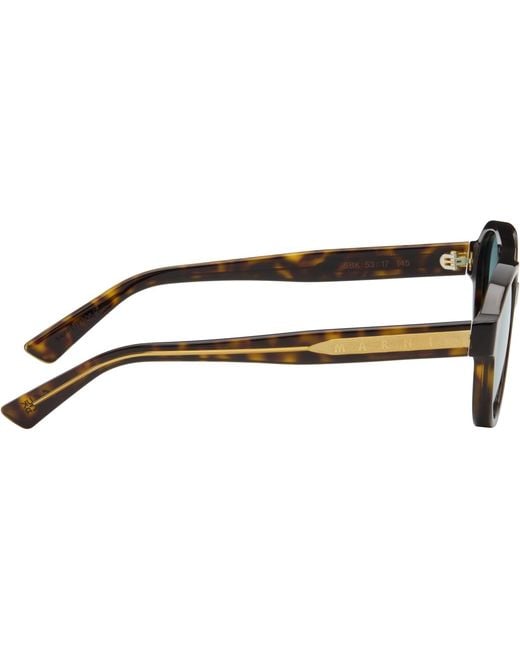 Marni Black Zeanou Sunglasses for men