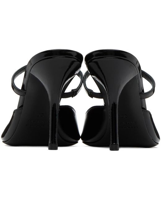 Gia Borghini Giaborghini Black Aimeline Heeled Sandals