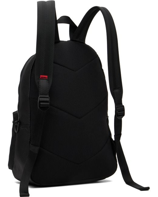 Sac À Dos Noir En Tissu Antidéchirures HUGO pour homme en coloris Black