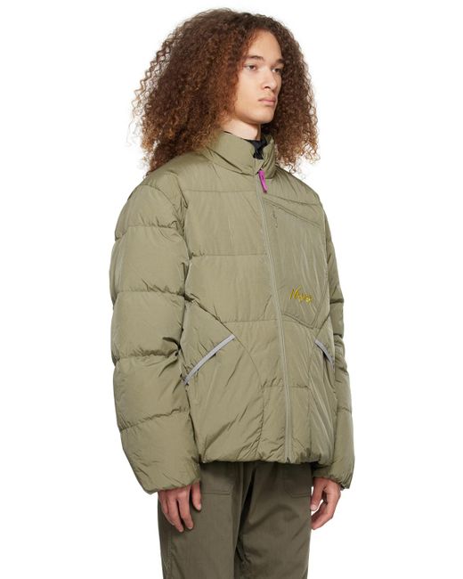 Blouson mazeno ridge kaki rembourré en duvet NANGA pour homme en coloris Green