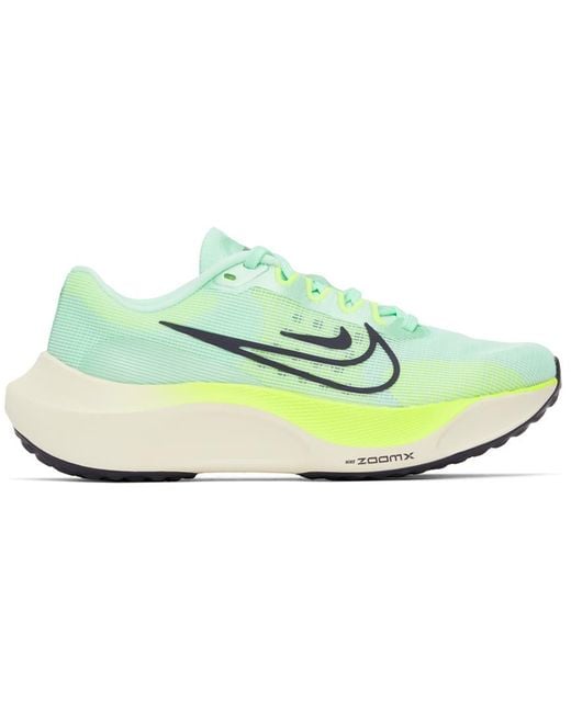 Nike Green Zoom Fly 5 Sneakers | Lyst