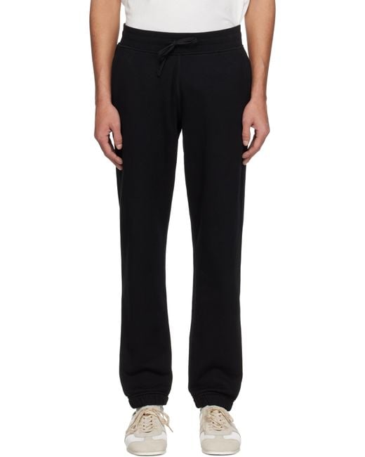 Reigning Champ Black Midweight Terry Standard Sweatpants for men