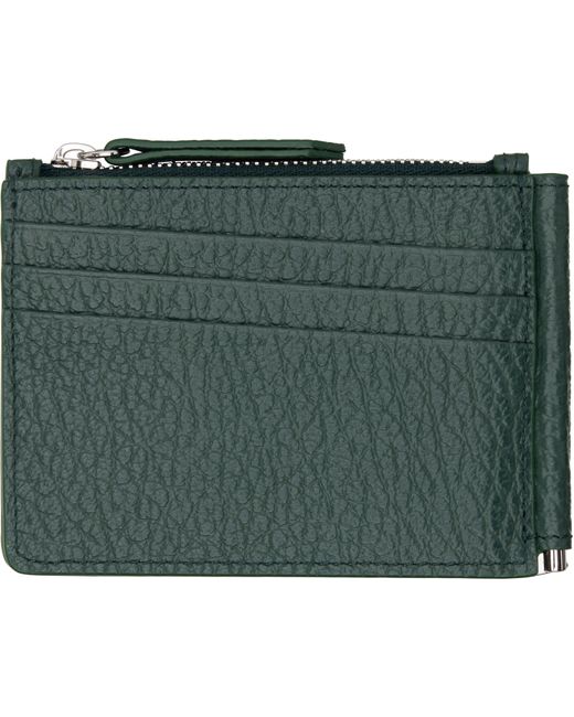 Maison Margiela メンズ グリーン マネークリップ ウォレット【公式通販】