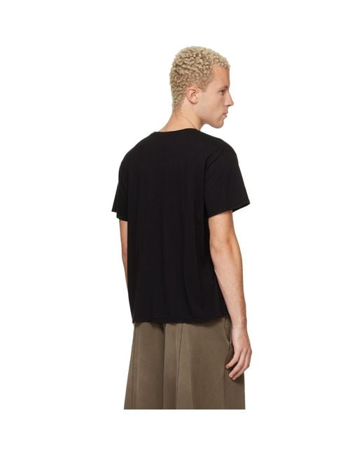R13 Black Print 'People Person' Boy T-Shirt for men