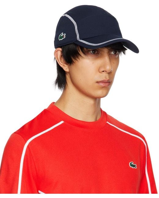 Lacoste Red Tennis Cap for men