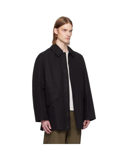 The Row Black Noe Jacket for men