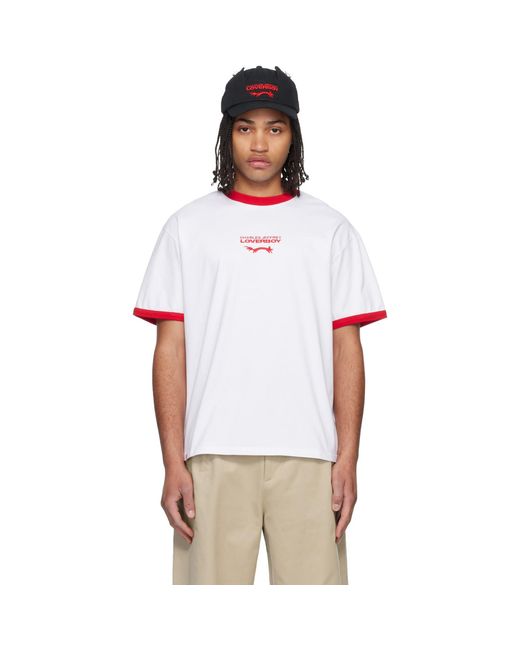 Charles Jeffrey White Logo T-Shirt for men
