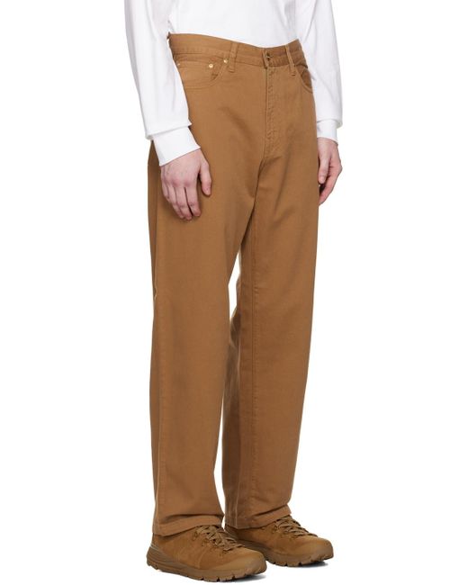 Pantalon derby brun Carhartt pour homme en coloris Multicolor