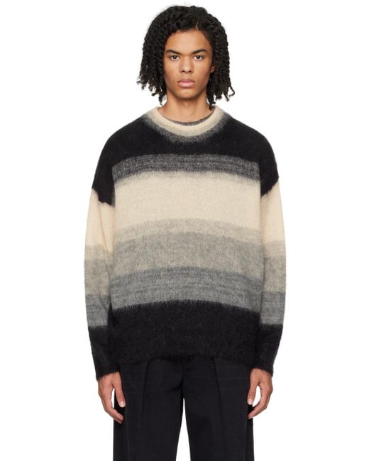 Isabel Marant Off-white & Black Drussellh Sweater for men