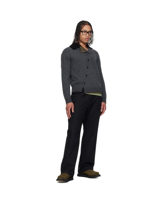 George Cox Black Khaki Dace Derbys for men
